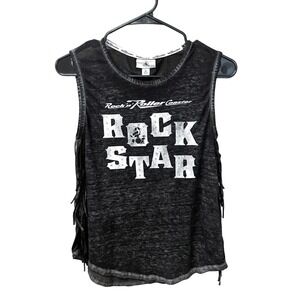 Disney World Youth Girls Rock n' Roller Coaster Tank Size XL Fridge Rock Star